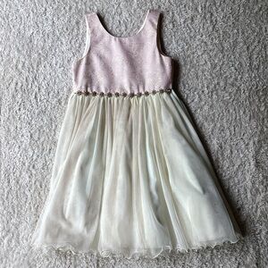 American Princess Pink and Cream Formal Dress